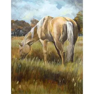 Debbie Hughbanks Equine Art DHA001AT Carrelage mural d'accent de cheval Carrelage décoratif de cheval pour la décoration intérieure - Product Image 1