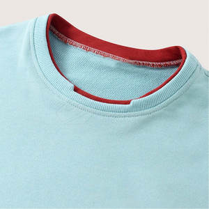 Sudaderas básicas de contraste de color de talla grande ropa hombres sudaderas pulóver hombres sudaderas - Product Image 3