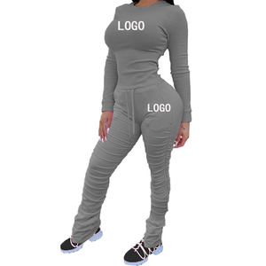 Ensemble de survêtement décontracté à capuche avec logo personnalisé, 2 pièces, pour femmes, taille 3XL, grande taille, été 2024 - Product Image 1
