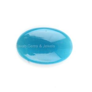 Vente de noël naturel bleu oeil de chat forme ovale Cabochon 20x30mm pierre précieuse pour la fabrication de bijoux pendentif en argent Sterling 925 - Product Image 5
