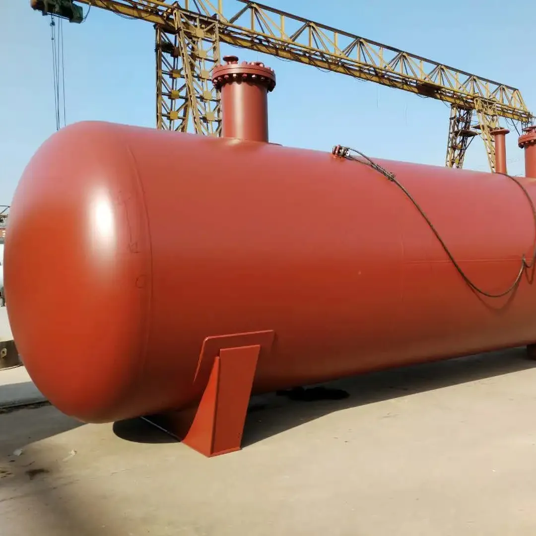Tanque de armazenamento subterrâneo vazio de gás propano para o Quênia 10m3 50 m3
