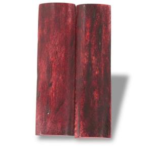 Matériel de la manche du couteau exotique : écailles de buffle polies et texturées - Product Image 5