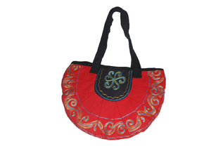 Everyday Style Custom <b>Hippie</b> Striped Cotton Tote <b>Bags</b> Short Strap Finest Quality Handmade Nepal Logo Pattern Gift Ahana's Zip - Product Image 2