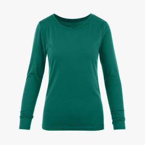 Chemise de travail d'hôpital unisexe en coton 100% tricoté à manches longues, sous-vêtements confortables en gros - Product Image 3