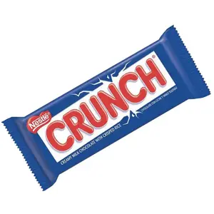 Beli grosiran Crunch coklat dan krim Hazelnut Bar permen-3 Pak-2 Bar dibungkus terpisah Per pak (129g)