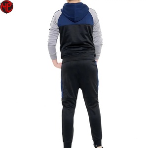 Survêtement de qualité supérieure personnalisé en coton et polyester, prix de gros, survêtement rayé pour hommes, haute qualité - Product Image 2
