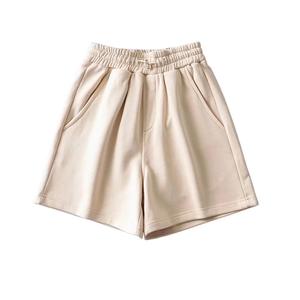 Pantalones Cortos Cargo de Verano para Mujer, de Cintura Alta, Pierna Ancha, Ajuste Regular, Lavados, Ligeros, Cómodos, Combinables con Todo, Deportivos - Product Image 5