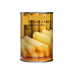 罐装甘蔗蜂蜜棒最佳甘蔗茎生罐装甘蔗棒锡盒甘蔗棒用于饮料烹饪