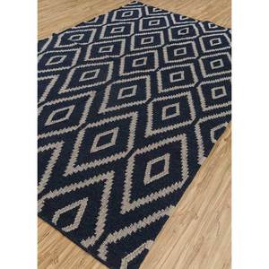 พรมขนสัตว์เบดูอินสีเทาและสีดำลายเรียบแบบทอ  ลวดลายเรขาคณิต ซักได้ เหมาะสำหรับตกแต่งบ้าน-Sdwl-148 - Product Image 2