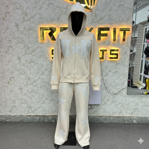 Design unique, qualité supérieure, prix bas, survêtement à capuche pour homme, style unique, nouvelle conception, streetwear d'hiver. - Product Image 1