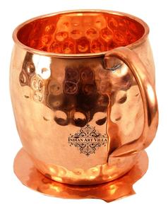 copper tumbler handcrafted for pure <b>water</b> drinking Ayurvedic detox and home decor collection - Product Image 1