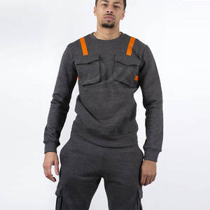 Ensemble de pantalons de survêtement en tissu doux au toucher et au design décontracté, avec des coutures durables et une qualité de port prolongée - Product Image 3