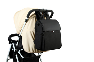 Corporate New Parent Gift Backpack | Japan Style Waterproof | Built-in Booster Seat & XL <b>Roll</b>-Out Changing <b>Mat</b> | GillyGro Pro - Product Image 5