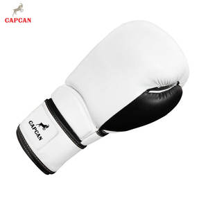 Guantes de Boxeo de Cuero con Soporte Estable para la Muñeca, Cierre de Velcro, Acabado Liso, Comodidad para Entrenamiento Prolongado - Product Image 2