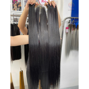 ผมเวียดนามแท้ 100% ไม่ผ่านการแปรรูป  แบบทอสีธรรมชาติ  ผมตรงสลวย  แบบ Double Drawn  เย็บด้วยเครื่องจักร  แบบ Double Weft  สำหรับต่อผม - Product Image 2