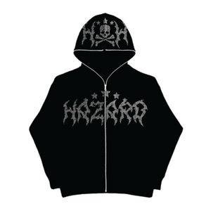 Sudadera con capucha unisex de lana de invierno bordada con apliques impresos personalizados - Product Image 1