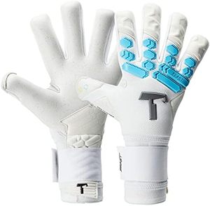 Gants de gardien de but en cuir au design personnalisé entièrement orange néon avec poignée en latex haute visibilité matériau en caoutchouc SP Branding - Product Image 1