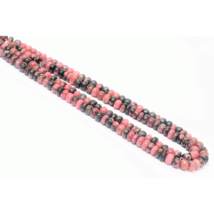 Cuentas de Rodonita Natural de Primera Calidad, Forma Redonda Lisa, 16 Pulgadas, Cuentas de Piedras Preciosas de Rodonita Rosa, Calidad AAA para Artesanía - Product Image 6