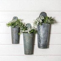 Jardinière murale en métal écologique et légère pour jardin, taille personnalisée, exportateur en gros dans le monde entier