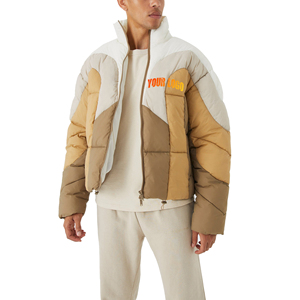 Chaqueta de Invierno Acolchada de Lona Verde Oliva para Hombre, Ligera, con Capucha, Cortavientos, Aislante y Cálida - Product Image 2