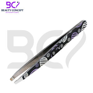 Pinzas de Cejas Clásicas Duraderas de Acero Inoxidable de Alta Precisión con Punta Inclinada, Herramientas de Maquillaje de Belleza, Último Modelo, Más Vendidas - Product Image 3