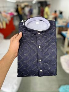 Độc Quyền Thiết Kế Truyền Thống Ấn Độ Kurta Cho Nam Giới Thanh Lịch Tùy Chỉnh Cotton Partywear Cho Đám Cưới Hoặc Lễ Hội Cho Làm Tại Ấn Độ - Product Image 3