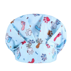 Breathable Cotton Scrub Cap With Sweatband And Tie Back Style For <b>Clean</b> And Hygienic Hospital Use - Product Image 6