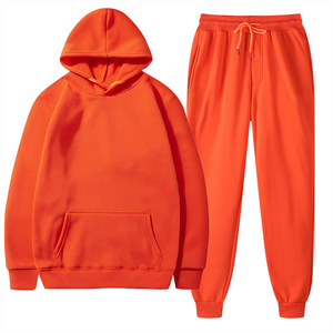 Oem logo personnalisé design deux pièces sweat-shirt à capuche grande taille pour hommes et femmes sweats à capuche en gros - Product Image 5