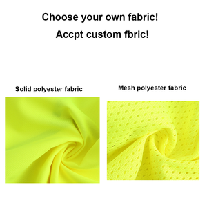 Venta al por mayor ropa de trabajo personalizada Chaleco de seguridad industrial de alta visibilidad reflectante multi bolsillo malla ligero cómodo chaleco - Product Image 4