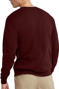 Nouveau design, sweat-shirts pour hommes en coton 100%, coupe ample, vêtements décontractés, couleur unie tendance, sweat-shirt respirant - Product Image 2