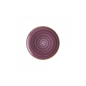 Plato Plano de Porcelana Bonna Aura con Diseño Moderno de 27 cm, Color Morado, para Servir y Presentar Comidas en Fiestas - Product Image 1