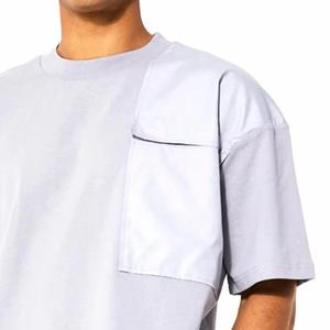 Vente en gros de vêtements pour hommes Twin Set T-shirt à manches courtes personnalisé et Offre Spéciale court Décontracté Doux Plus Size Toutes les couleurs disponibles - Product Image 5