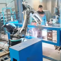 Robot de soudage Xarp avec système de suivi laser, portée de 1440 mm, robot de soudage à l'arc industriel à 6 axes avec certification CE, fournisseur de robots de soudage