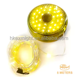 XINSITEC 32.8FT Waterproof <b>Outdoor</b> <b>String</b> <b>Lights</b> 8 Modes Camping Lamp Essentials for Awn Tent Travel Holiday Christmas Gift - Product Image 2