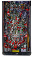 Machine de flipper Elvira's House Horrors Édition Blood Red Kiss Racing Taille personnalisée Japonaise Multilingue Espagnol Fer