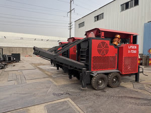 Upsen Utc503 Trailer Mobiele Kaakbreker met Motor, 20t/u Capaciteit, Draagbaar op Wielen voor Recycling - Product Image 6