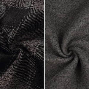 Sudaderas con Cierre de Cremallera de Franela Transpirable, Tejido de Lana/Algodón, Ajuste Cómodo, Moda de Invierno, Estilo de Vida al Aire Libre - Product Image 5