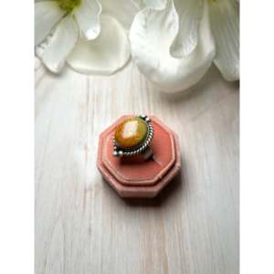 Anillo Ajustable de Turquesa y Plata de Ley con Baño de Rodio, Joyería Fina para Uso Diario, Zachariah David Evans - Product Image 3