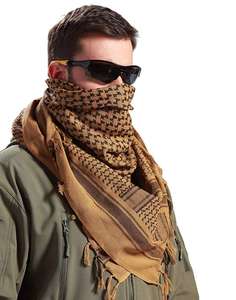 Ligero Shemagh árabe Shemagh Indu desierto Keffiyeh cabeza cuello bufanda - Product Image 5