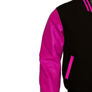 New Look transpirable cómodo uso al aire libre hombres y mujeres chaqueta Varsity ropa de moda más vendida chaquetas universitarias genuinas - Product Image 3