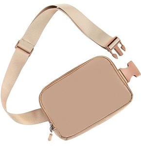 Sac banane personnalisé unisexe en nylon imperméable avec ceinture de hanche sac à bandoulière pour les excursions en plein air voyages activités de motards - Product Image 1