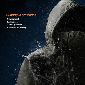 Waterproof Safety <b>Jackets</b> Windproof Protective Wear for Construction and Factory <b>Workers</b> Good Sale - Product Image 4