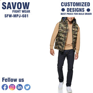 Chaleco Acolchado de Alta Calidad para Hombre, Ligero, Sin Mangas, para Exteriores, con Bolsillos, Chaqueta Acolchada para Hombre - Product Image 5