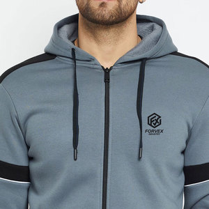 Chándal Deportivo Informal con Capucha para Hombre, de Alta Calidad, Marca Privada, Color Sólido, Logotipo Personalizado, Último Estilo, Top List - Product Image 5