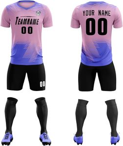 Uniformes de football par sublimation personnalisée OEM Maillot à séchage rapide respirant en polyester avec logo imprimé - Product Image 1