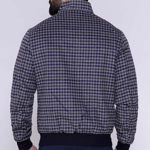 Chaqueta de Botones Personalizable del Fabricante Directo, Cuello de Piel de Lana, Manga Larga, Estilo Urbano de Invierno, Ropa para la Nieve, Alta Calidad ODM, Azul Gris - Product Image 4