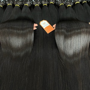 Super doble dibujado 12A extensiones de cabello virgen vietnamita sin procesar pelo crudo cutícula alineada hueso trama recta - Product Image 5