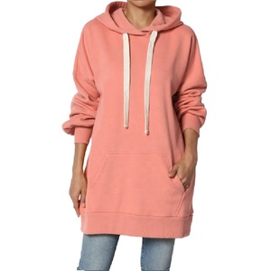 Sudaderas con capucha de entrenamiento para correr de invierno de alta calidad para mujer, sudaderas informales de talla grande en chándales lisos al por mayor - Product Image 1