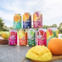 Boissons au jus 100% naturel 330ML en canette Jus de mangue, de corossol, de litchi et d'ananas en canette provenant d'un fabricant de boissons Vente en gros Échantillon gratuit