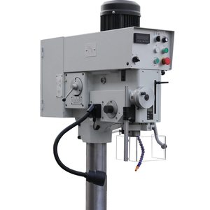 Perceuse à colonne 2,2 kW 220 V monophasée DP-40 avec alimentation automatique, tête engrenée, perçage max. 40 mm, cône MT4, affichage numérique RPM/DRO, électrique - Product Image 2